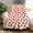 White Strawberry, variant on Leopard Fleece Blanket Super Soft Cozy Throw Blanket Throw 40X50inch, Lightweight Fuzzy Comfy Textured Flannel Blanket Warm Plush Throw Blankets for Couch, Sofa, Bed