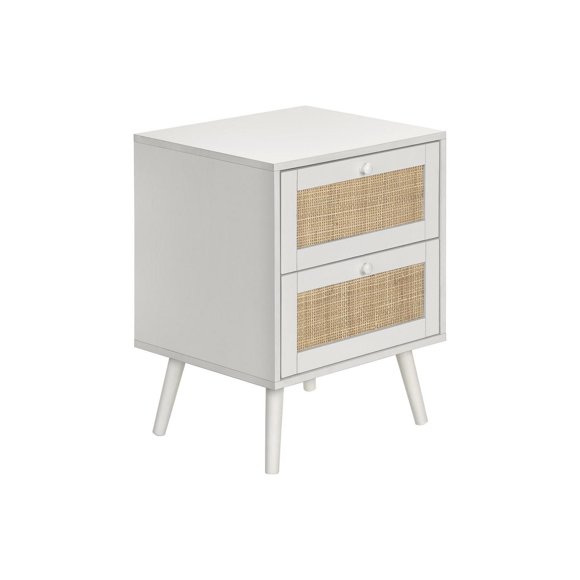 Monarch Specialties Accent Table, Side Table, End, Bedroom, Living Room, Nightstand, Storage Drawer, Walnut Laminate, Modern, Contemporary