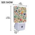 thumbnail image 4 of Yayeee LED Plug in Night Light for The Home with Auto Dusk to Dawn Light Sensors, 2 Pack, Cartoon Animals, 4 of 6