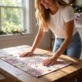 thumbnail image 3 of 250 Anniversary USA Rustic/Lodge Red White Blue Patriotic Star Placemat for 4th of July Party Farmhouse Table Decor, 3 of 6