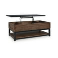 thumbnail image 6 of Signature Design by Ashley Kallari Lift Top Coffee Table with Storage, Warm Brown/Black, 6 of 8