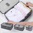 thumbnail image 4 of Bolsa De Equipaje De Viaje Organizador De Ropa Plegable Almacenamiento Conjunto, 4 of 4