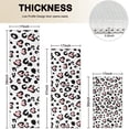 thumbnail image 4 of Pink and Black Of Leopard Print Kitchen Rugs Sets Of 3,Kitchen Runner Rugs Non Skid Washable,Decorative Kitchen Floor Mats for Kitchen,Sink,Laundry,17"x30"+ 17"x47" + 17"x59", 4 of 6