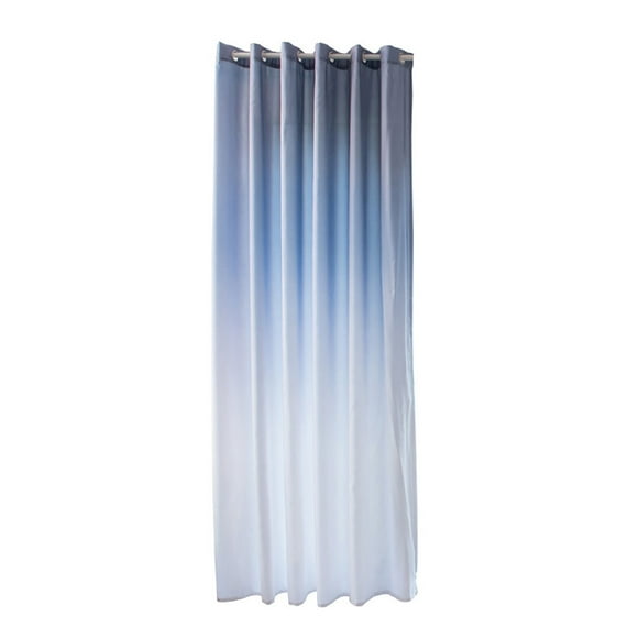 Follure Leaves Sheer Curtain Tulle Window Treatment Voile Drape Valance 1 Panel Fabric Grey