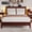 Reddish Brown, variant on Lifezone Murphy Bed Frame with Charging Station, Convertible Chest Bed Cabinet, Space-Saving Design for Small Living Spaces