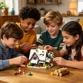 thumbnail image 3 of HZLKADAQ Four Seasons House Building Blocks Set, Mini Cottage Bricks, DIY Seasonal Scene Model Toy Gift for Adults Home Decor, 3 of 7