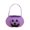 A003- Lavender Purple, variant on Halloween Candy Bag, Teal Non Woven Jack O Lantern Design, 1 Pack Portable Lightweight Carry Tote, Trick or Treat Party Favors Storage for Kids Halloween Gift Goodies Collection