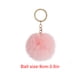thumbnail image 1 of Billuyoard Fuzzy Ball Llavero Llaveros Multifuncional Multi-colores Llaveros Mujeres para Niños Adultos Ancianos Estudiantes Rosa 9 cm Type1 NO1, 1 of 6