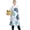 Banana Leaf, variant on Big Plus Size Aprons for Women with Pockets Cotton Linen Baking Kitchen Cooking