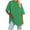 Green, variant on Otntypg Oversized Workout T Shirts for Women Trendy Solid Color Cotton Loose Fit Crewneck Casual Summer Basic Tee Drop Shoulder Tops Blue S