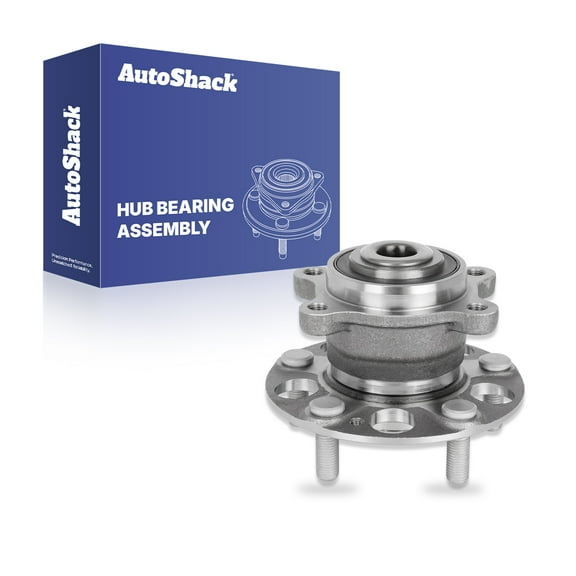 AutoShack Rear Wheel Hub Bearing Assembly Left or Right with ABS Replacement for 2005-2007 Honda Accord 2004-2008 Acura TSX 1-PC