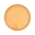 thumbnail image 1 of Storage Tray Multipurpose 4 Shapes Solid Wood Square Rectangle  Ellipse Dinner Breads Plate Home Supplies, 1 of 8