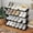 Black01, variant on 4 Tier Small Shoe Rack, Narrow Stackable Storage Organizer Shelf for Closet Floor Entryway Bedroom, Space Saver Z Type Shoe Rack Easy Household Shoe Storage