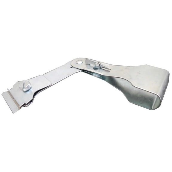 WEDGE 3-Position Scraper | 8" (20.3 cm) Length | Safety Storage Handle | Versatile for Stickers, Paint & Varnish | 1.5" (3.8 cm) Blade Width | Durable & Adjustable