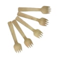 thumbnail image 4 of 100pcs Wooden Wood Spork Tableware Party Supplies for Cake Dessert Cheese, 4 of 8