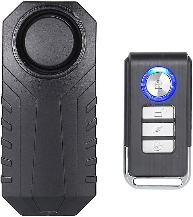 Bicycle Alarm, Wireless Anti-theft Alarm For Bicycle Motorcycle, 113db Super Loud And Waterproof (remote Control)