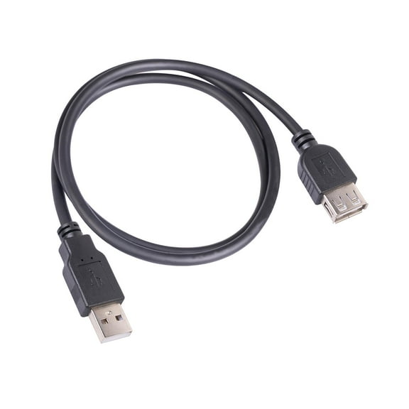 USB 2.0 Extension Cable Data Transfer chargers Cable Double USB Port A Male to A Female Adapter Cord Meters High Speed for Cell Phone u disks , 60cm