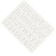 thumbnail image 4 of Molde de letras de números de 1 pieza molde de resina epoxi de cristal DIY molde de silicona hecho a mano, 4 of 5