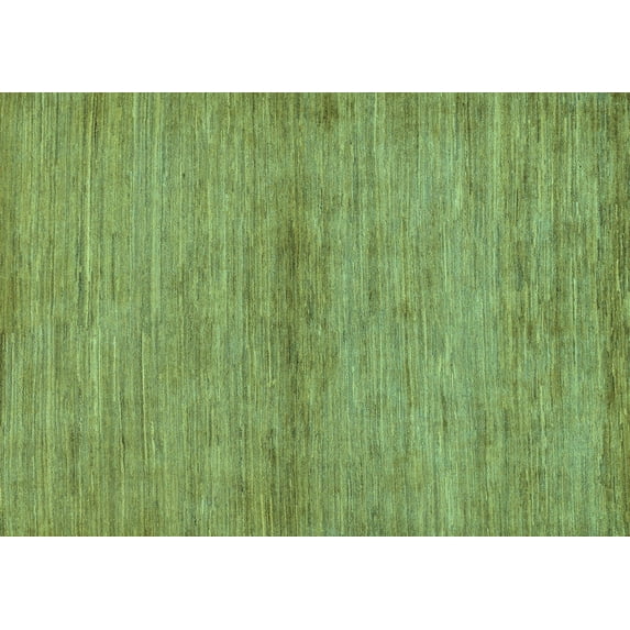 Ahgly Company Indoor Rectangle Abstract Light Blue Modern Area Rugs, 2' x 4'
