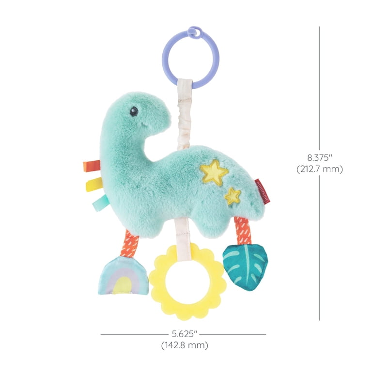 Infantino Shake & Pull Jittery Dinosaur Pal, 6-12 Months photo 6