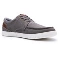 thumbnail image 3 of GLOBALWIN Men's Grey Fashion Sneakers Canvas Sneakers Casual Dress Shoes Size 9.5M, 3 of 7