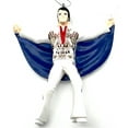 thumbnail image 6 of Kurt S. Adler Elvis in Eagle Suit w/ Cape 4.5-Inch Ornament, 1 Count, 6 of 7