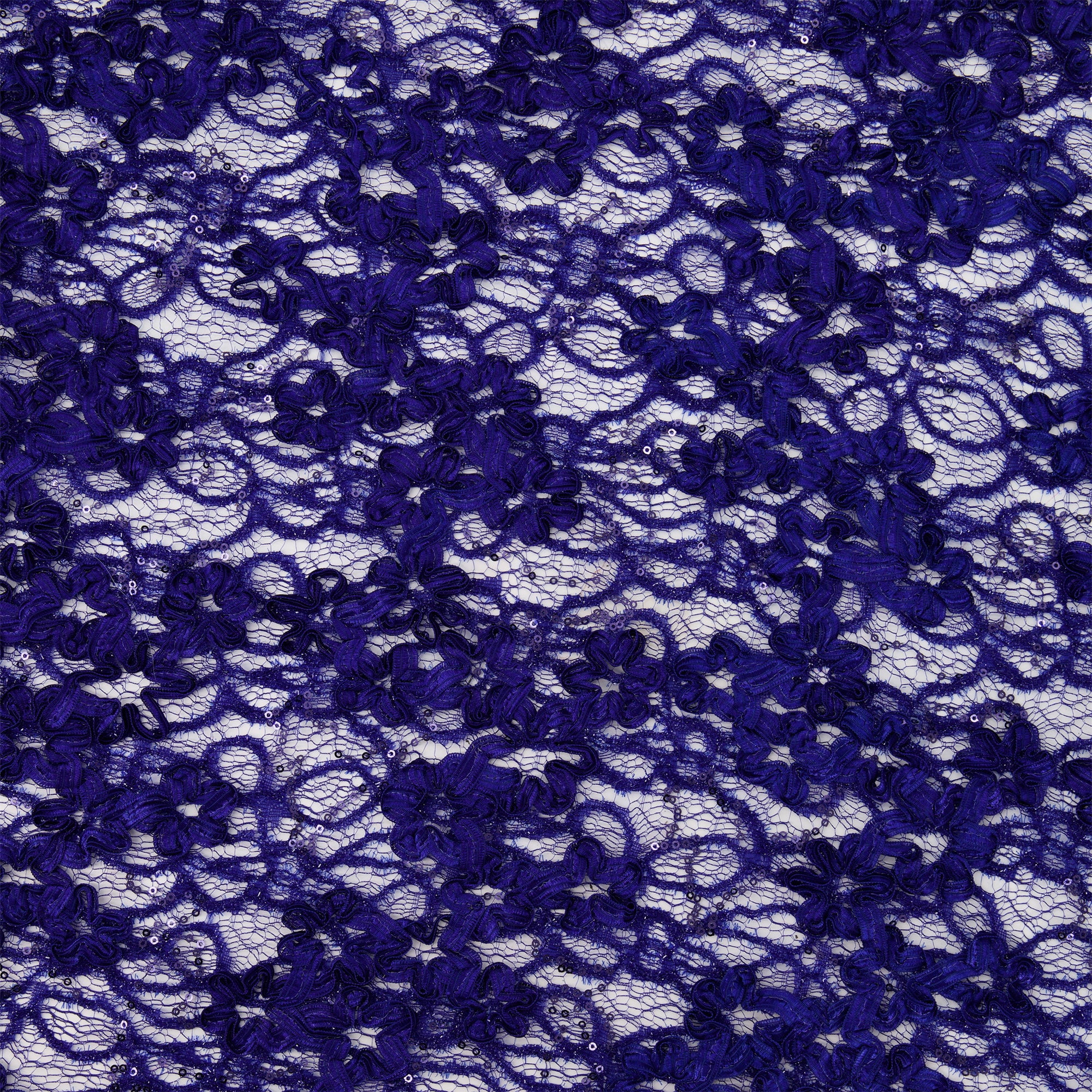 Zelouf Caen Ribbon Soutache Eyelash Lace  , Sewing, DIY, Crafts Fabric by the Yard, Baroque Royal, 10 Yard