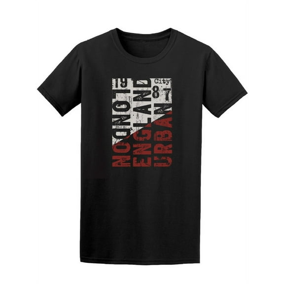 Urban London England Tee. Men's -Image by Shutterstock