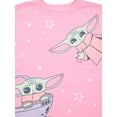 thumbnail image 2 of Baby Yoda Baby and Toddler Girl Crew Neck Dress, 12 Months-5T, 2 of 3