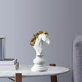 thumbnail image 2 of Abbracc Figurine Décorative Moderne en Résine Pièces d'Échecs Jeux de Société, 2 of 9