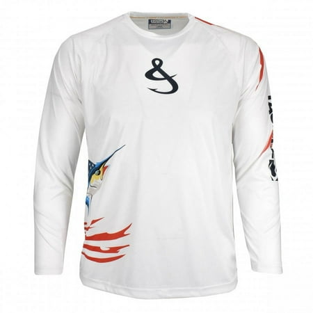 Hook & Tackle Men s Sailfish Americana Peformance Fishing Shirt