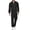 Black, variant on Mens 2 Piece Tracksuit Casual Sweatsuits Full Zip Track Suits Jogging Athletic Suit Sets