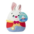 thumbnail image 5 of Squishmallows 7" Disney Alice in Wonderland White Rabbit, 5 of 8
