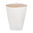 thumbnail image 1 of Bote de Basura Home Trends de Plástico con Tapa de Bambú, 1 of 4