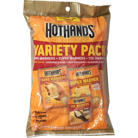 Hot Hands HH210PK48 Chemical Hand Warmers 10 Count Value Pack