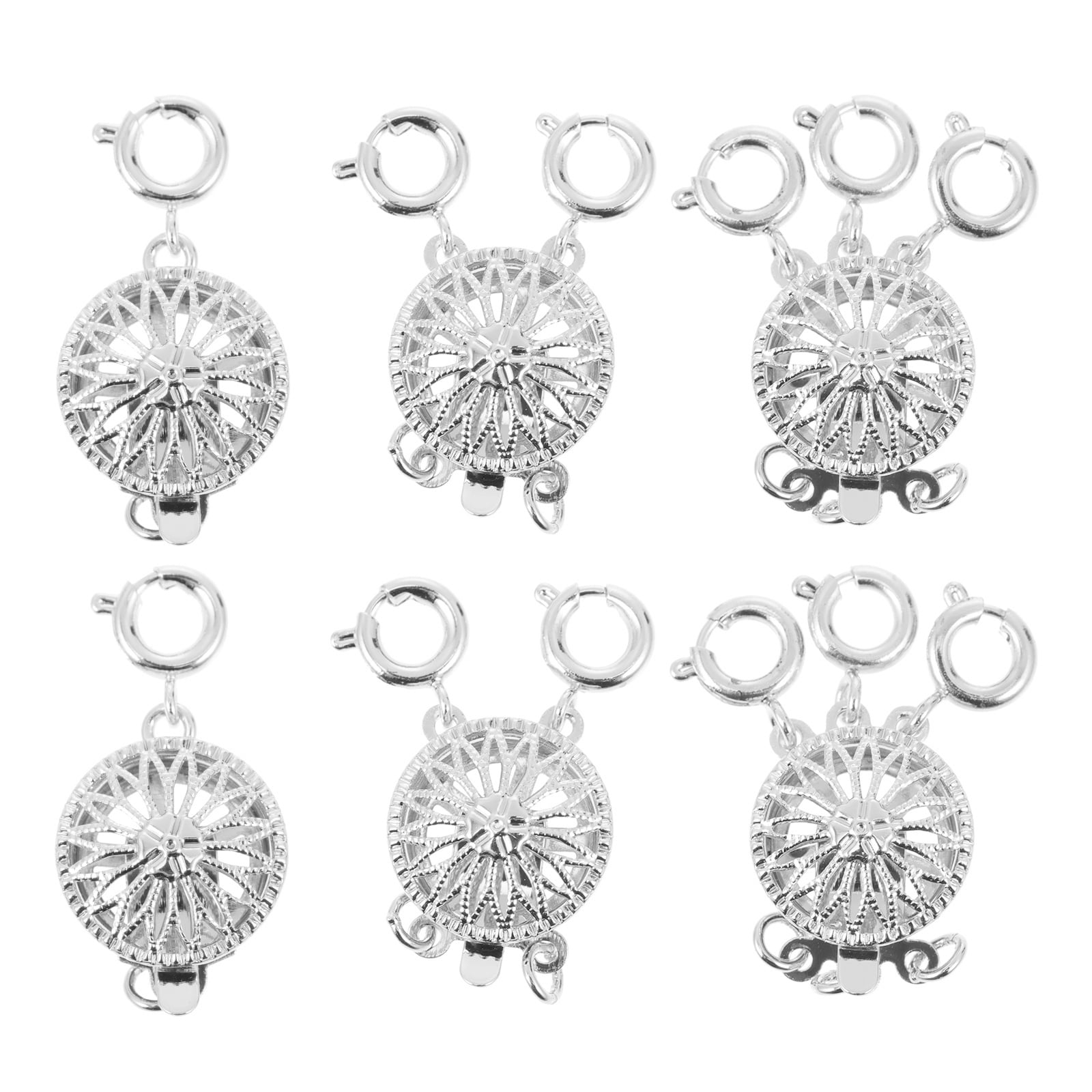 Necklace Clasp Clasp Layering Layered Multiple Detangler Clasps Necklet