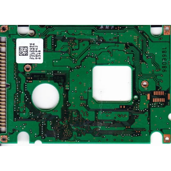 DBCA-206480, 25L2496 F22065A, 21L9550, F22080, IBM IDE 2.5 PCB