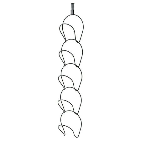 

Door Wall Mounted Hat Rack Door Hooks And Sticky Hooks Include 5Pcs Door/Wall Mounted Hat Iron Rack B2-Home5631