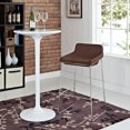 thumbnail image 4 of Modway Garner Bar Stool in White, 4 of 6