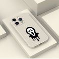 thumbnail image 4 of Elegante y divertida: ¡Consigue una vibrante funda plateada mate de doble capa con dibujos animados para iPhone 15 Pro Max y más!, 4 of 4