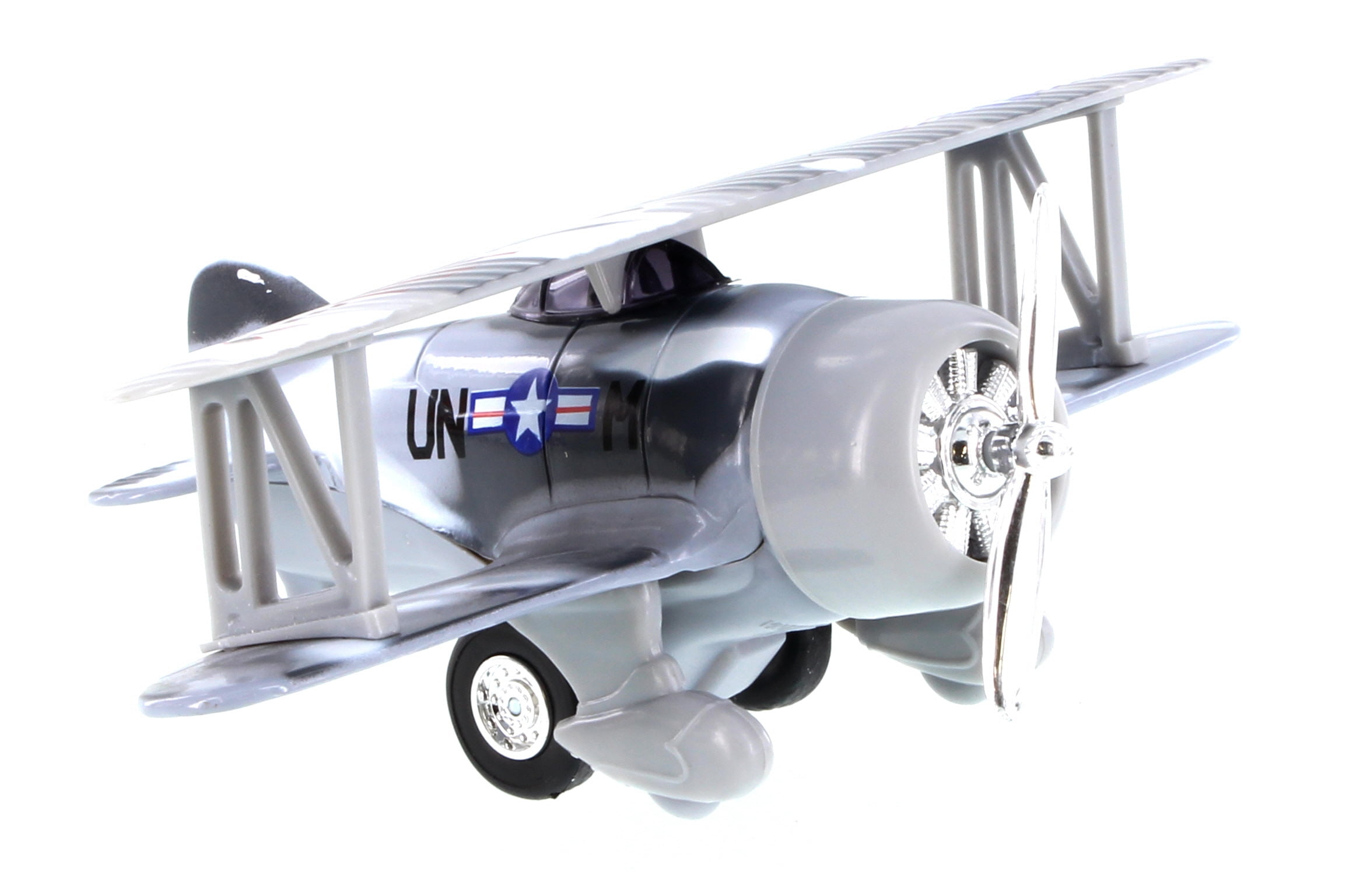Box of 6 Classic Wing Airplane, Assortment - Showcasts 998D - 6" Scale Diecast Model Planes