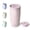 pink, variant on BOTTLE BOTTLE 16oz Insulated Coffee Tumbler with Push Button Lid, Leakproof Stainless Steel Travel Mug, Keeps Drinks Hot & Cold for 6 Hours, for Office & On the Go(Black)