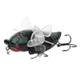 thumbnail image 4 of AMONIDA Artificial Lure, Hard Fish Lure, Bionic Cicada Shape For Fishing Lover Luring Fish Sea/Fresh Water, 4 of 8