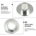 thumbnail image 3 of Toddmomy 10Pcs Professional Metal Wheel Bearings for Roller Skating Smooth Rotation Low Heat Generation, 3 of 5