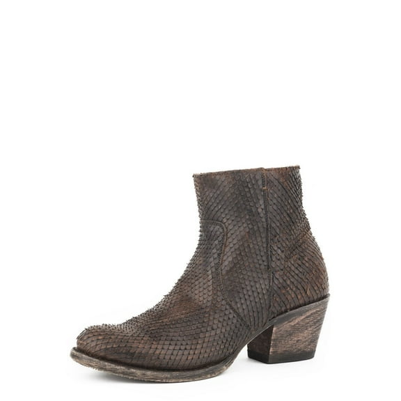 Stetson Fashion Boots Womens Dani 7.5 B Brown 12-021-7501-1505 BR