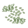 thumbnail image 1 of 50 cuentas sueltas con forma de hoja, elegantes adornos, colgantes con forma de hoja, suministros para hacer joyas, manualidades, llaveros, diademas. 09 x 13 cm, 1 of 8
