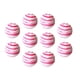 thumbnail image 2 of 10 pelotas de golf para entrenamiento de golf, juguetes para mascotas, duraderas y de alto rendimiento. Rosa y blanco, 2 of 9