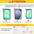 thumbnail image 2 of Funda para tablet Fintie para Samsung Galaxy Tab A11+ A9+ de 11", 2 of 9