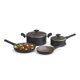 thumbnail image 1 of Set de utensilios de cocina BELLA, 12 piezas, EverGood, cerámica, antiadherente, color negro, 1 of 7