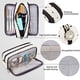thumbnail image 1 of School Multifunctional Double Zipper Portable Canvas Large Capacity Pencil Case, 1 of 7